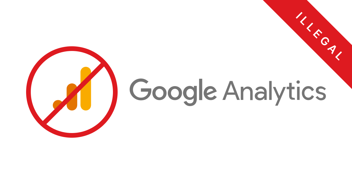 google analytics illegal
