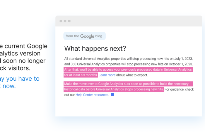 universal analytics end soon 2023